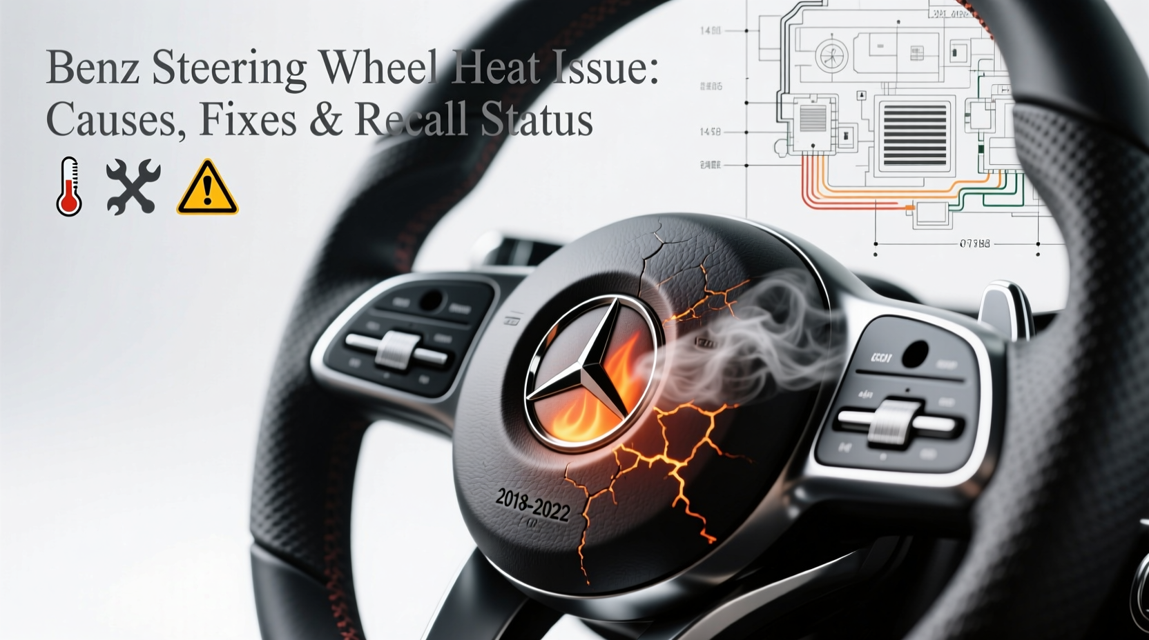 benz steering wheel heat issue