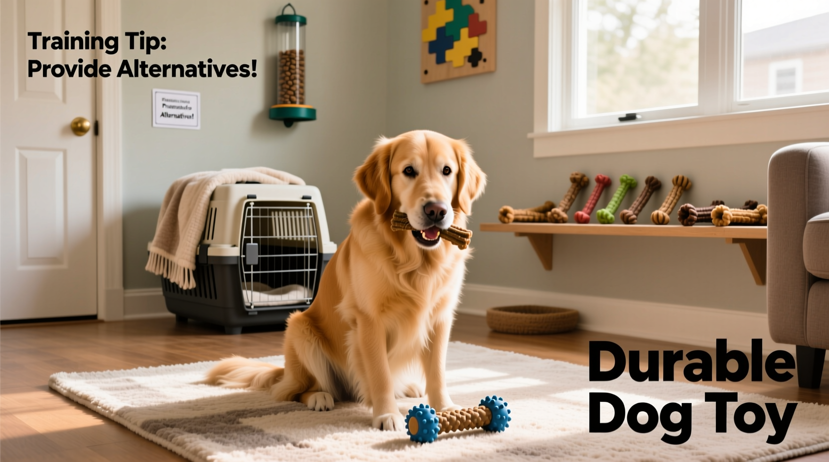 effective strategies to prevent your dog from chewing when left alone