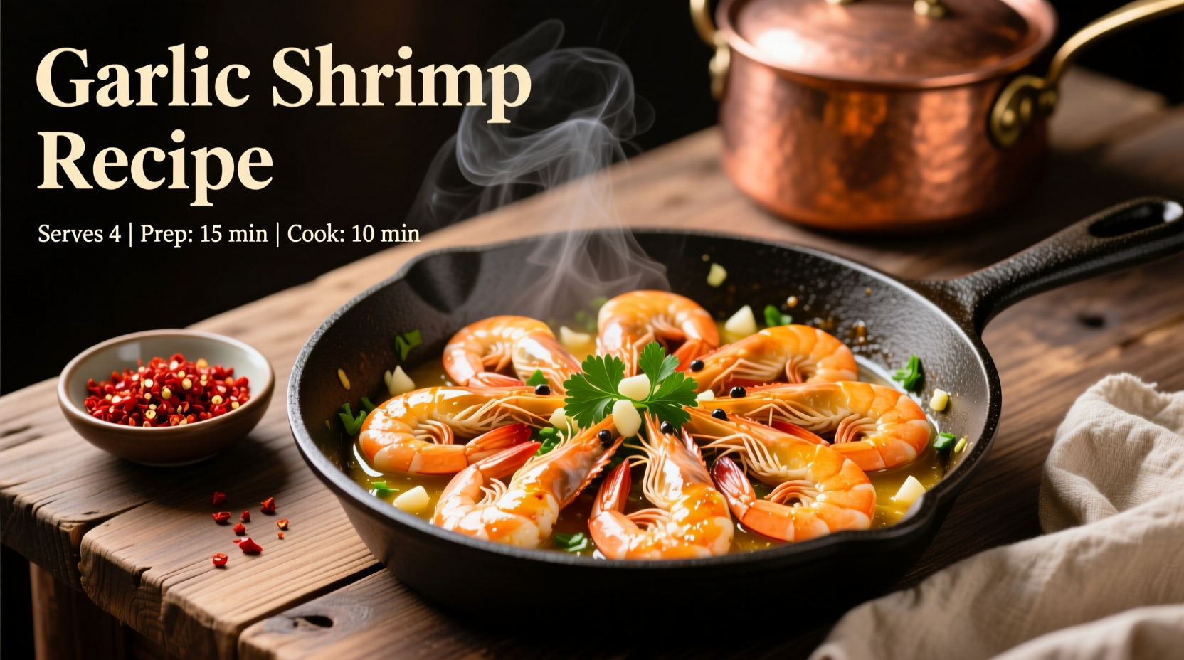 Perfect Garlic Shrimp Recipe: 15-Minute Foolproof Method