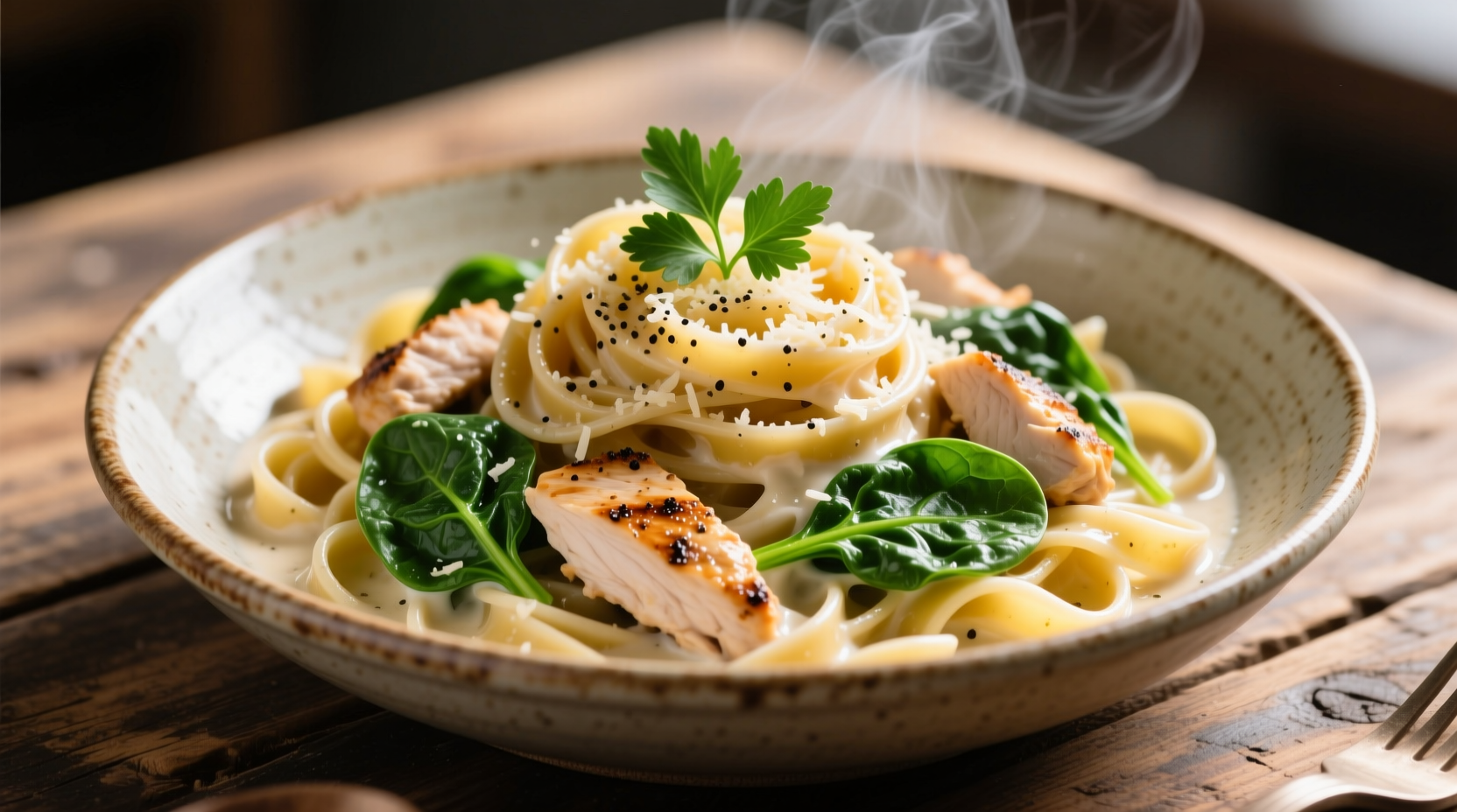 Creamy Chicken and Spinach Pasta: 25-Minute Recipe Guide