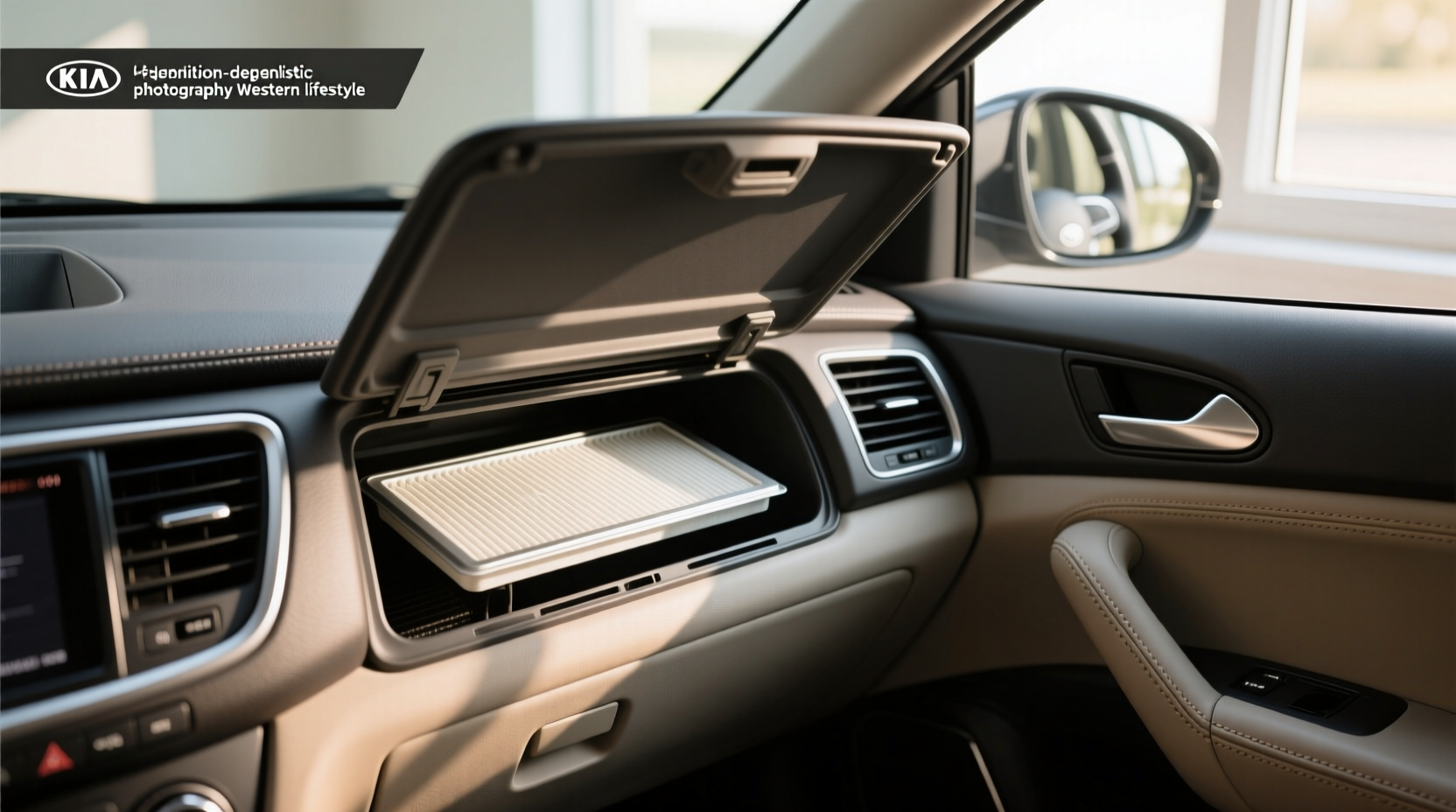 2013 kia rio cabin air filter location replacement guide