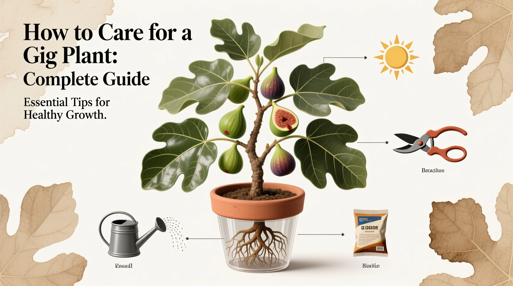 how to care for fig plant