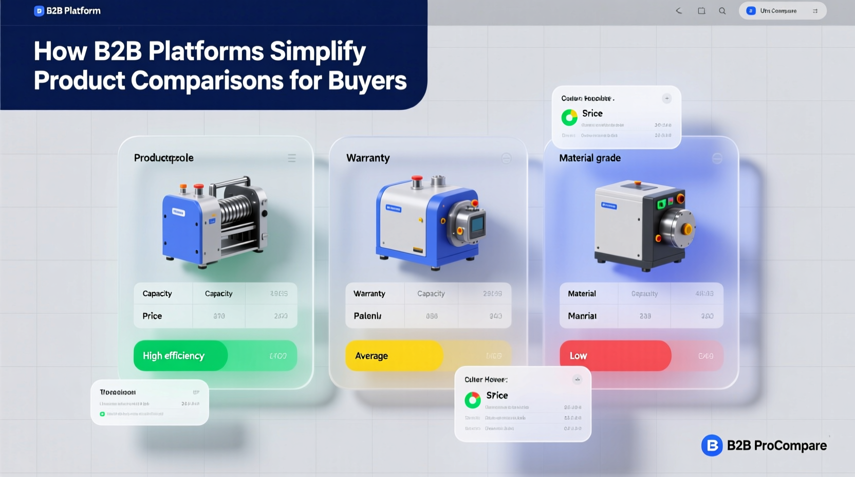 how b2b platforms make product comparisons easier for buyers