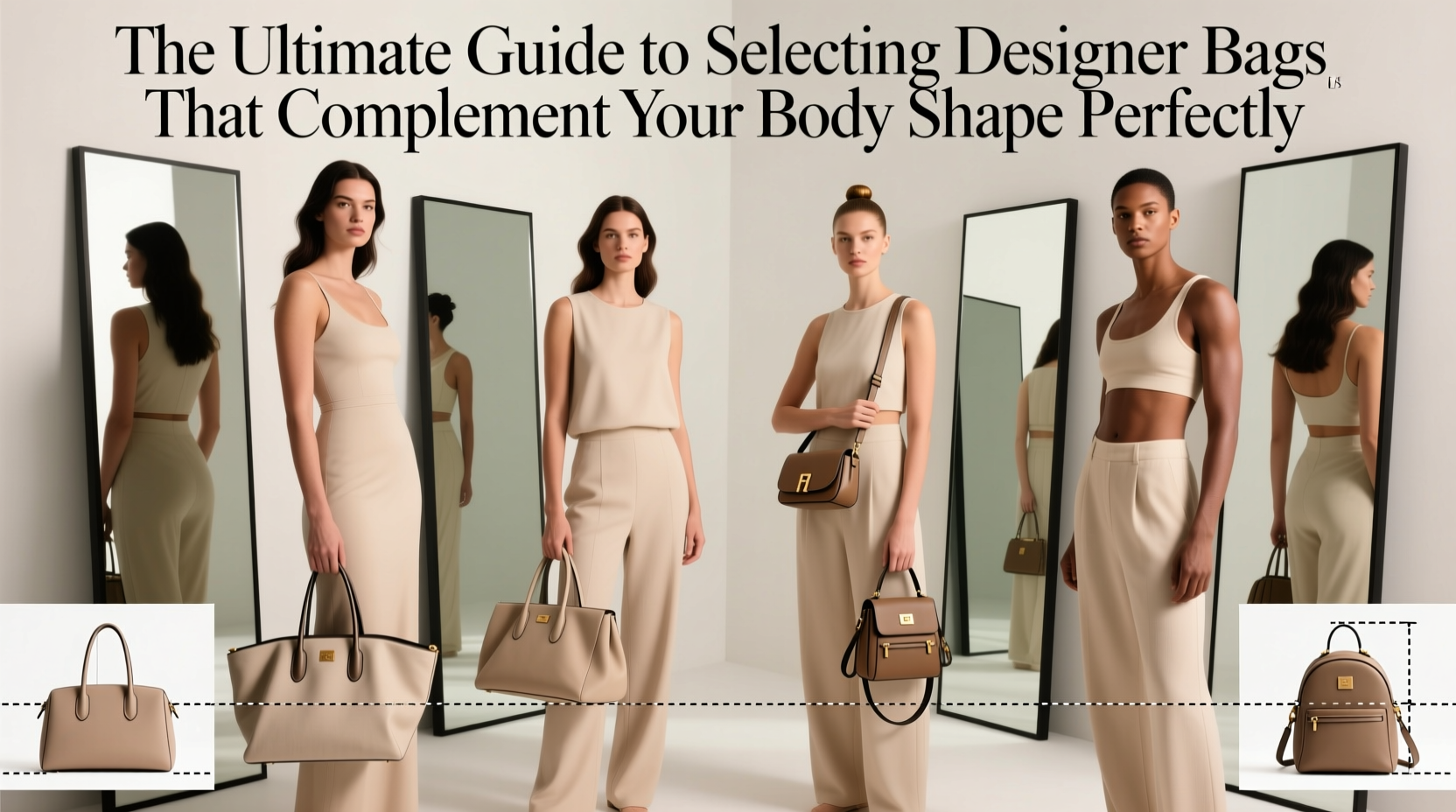 the ultimate guide to selecting designer bags that complement your body shape perfectly