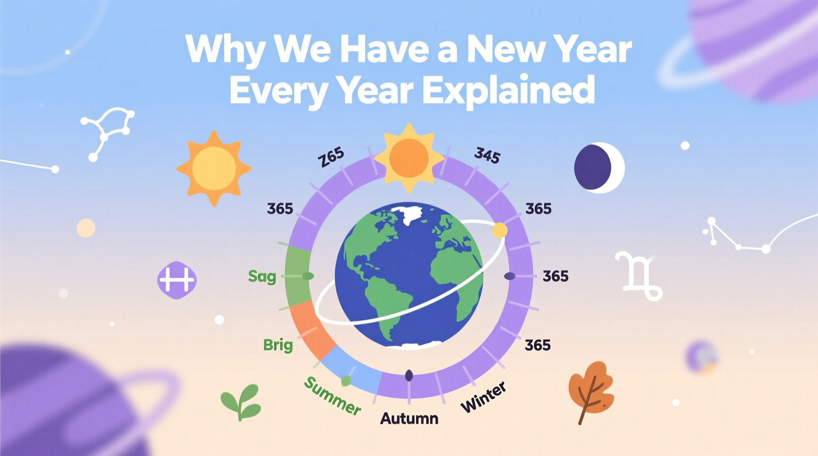 why do we have a new year every year