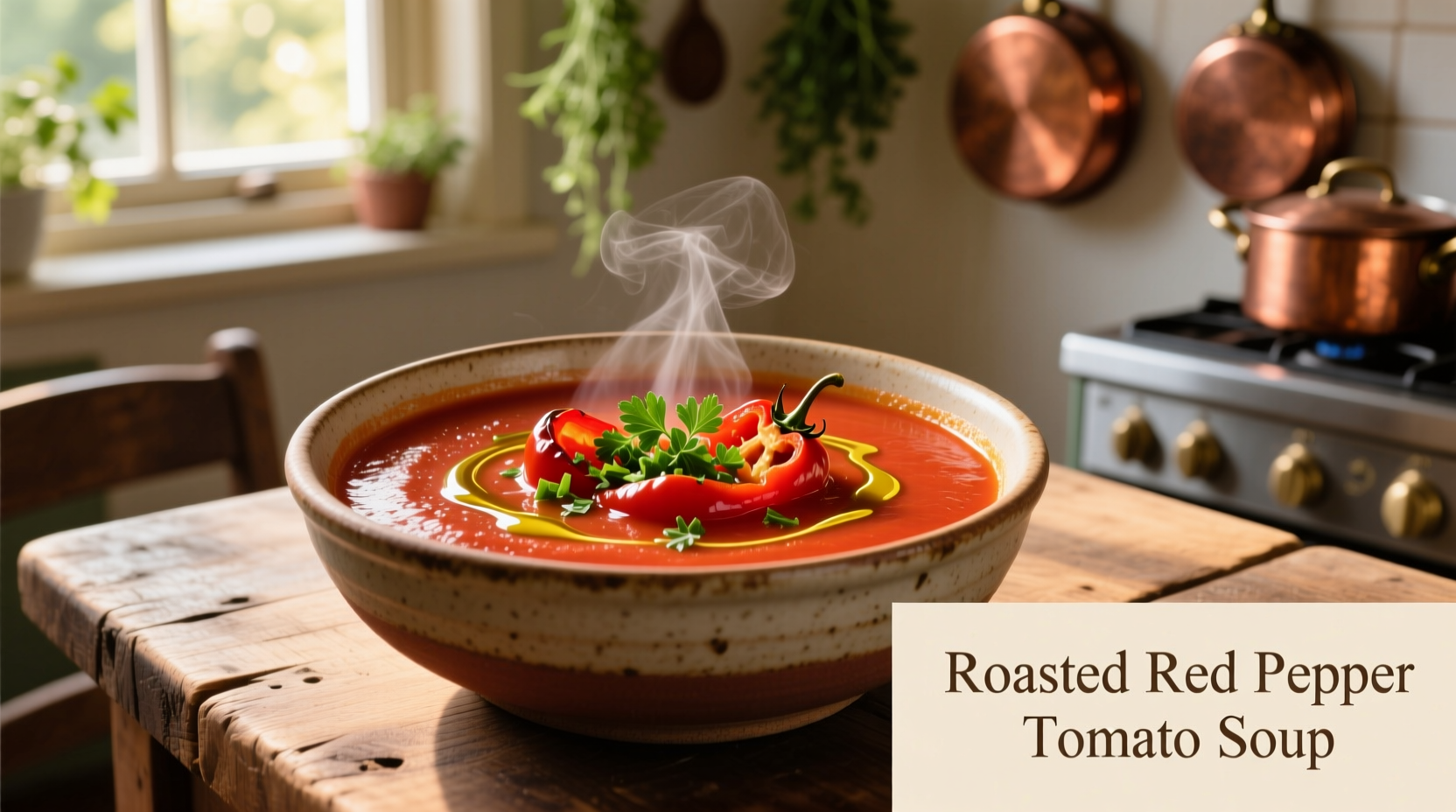 Perfect Roasted Red Pepper Tomato Soup Recipe & Techniques