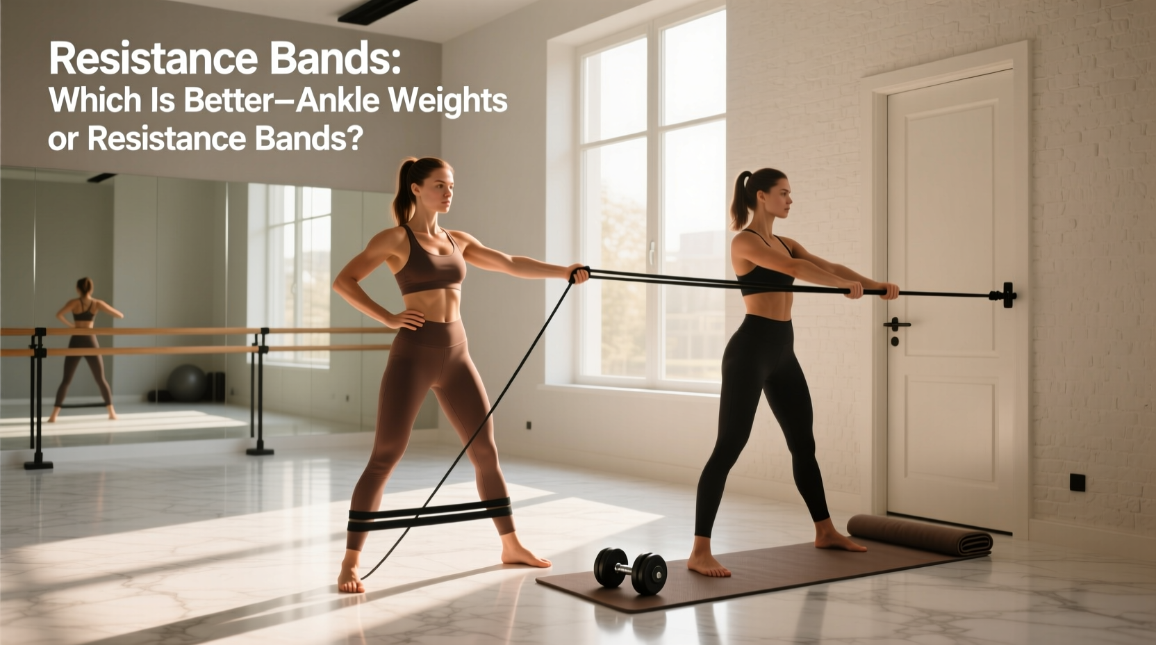 ankle weights vs resistance bands