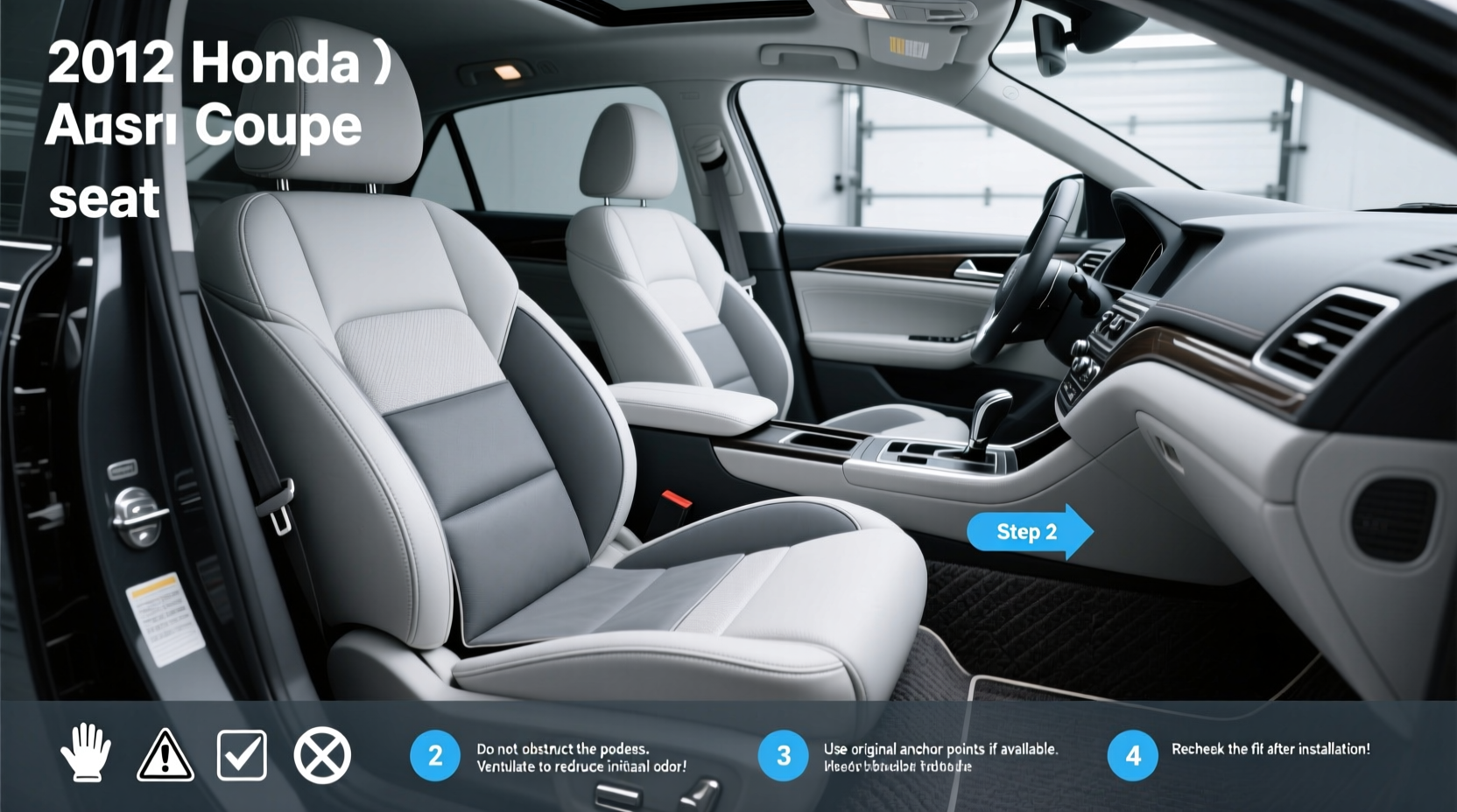 2012 honda accord coupe seat covers