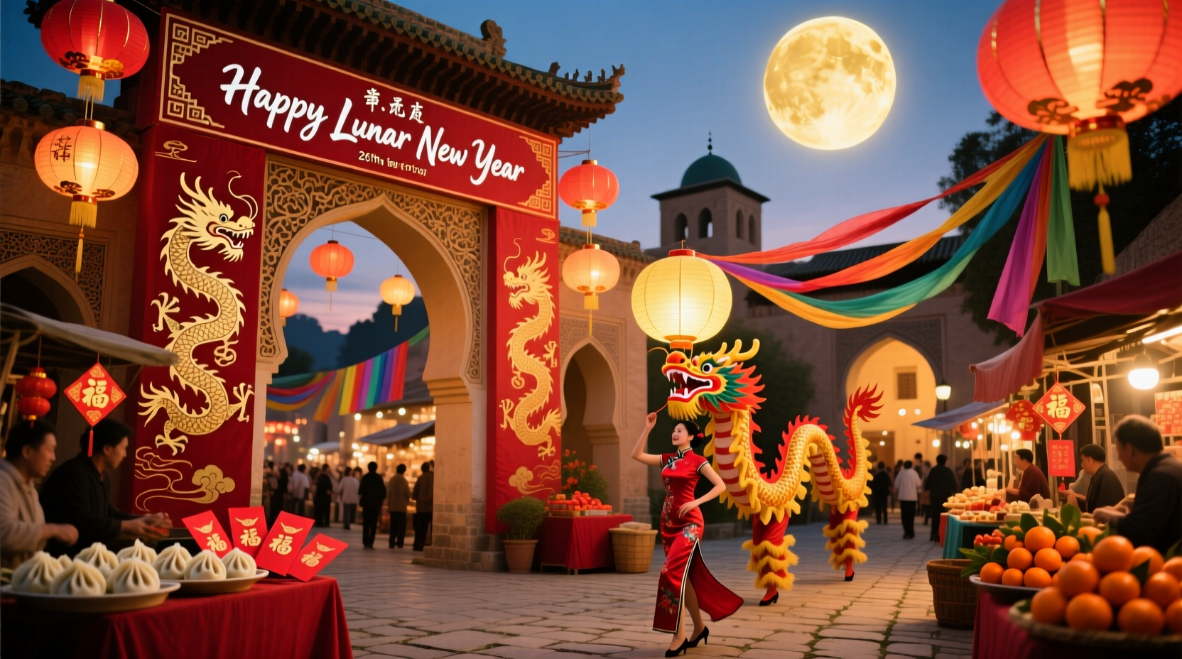 how many days for alhambra 26th new year festival