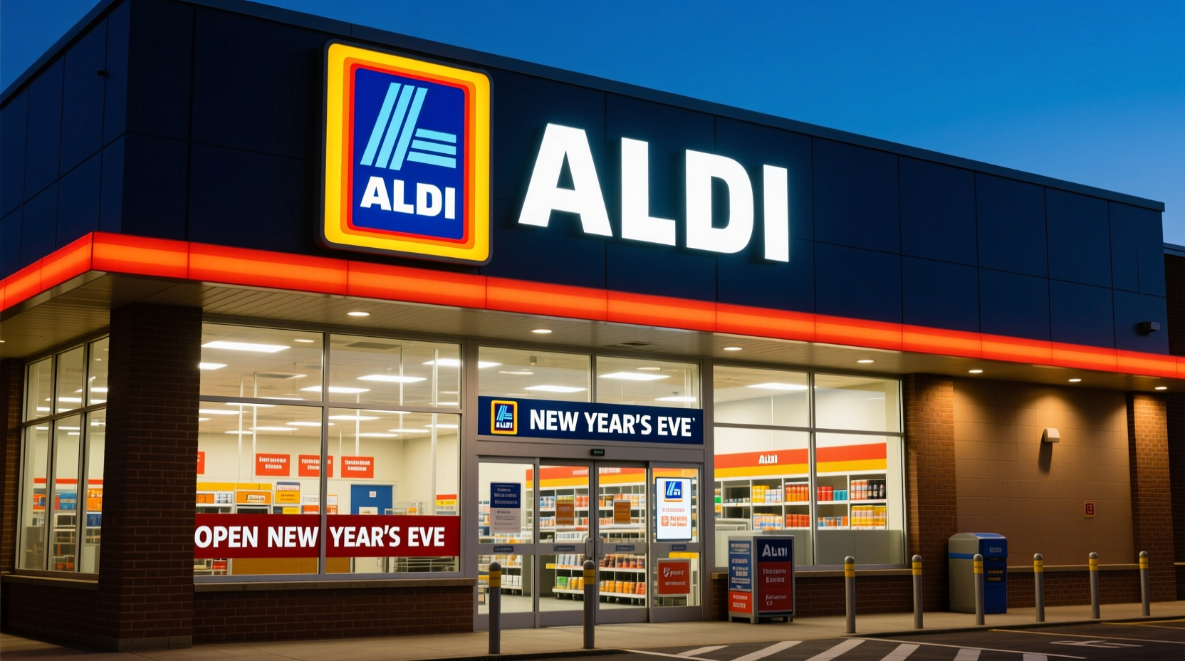is aldis open on new years eve