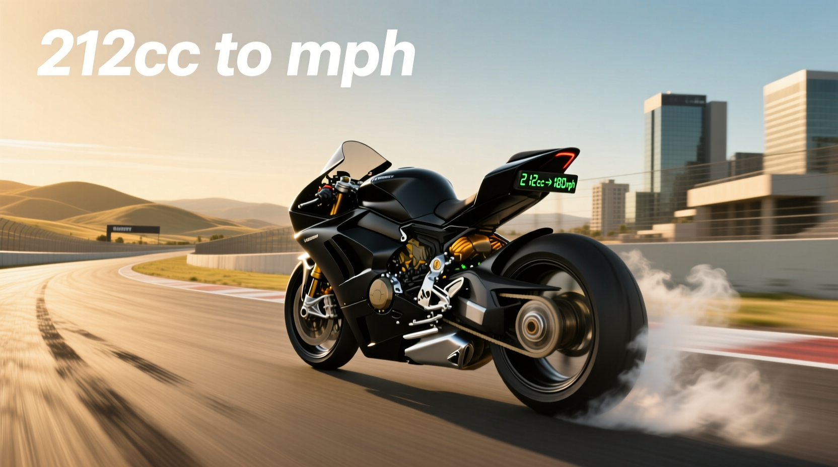 212cc engine speed to mph explained