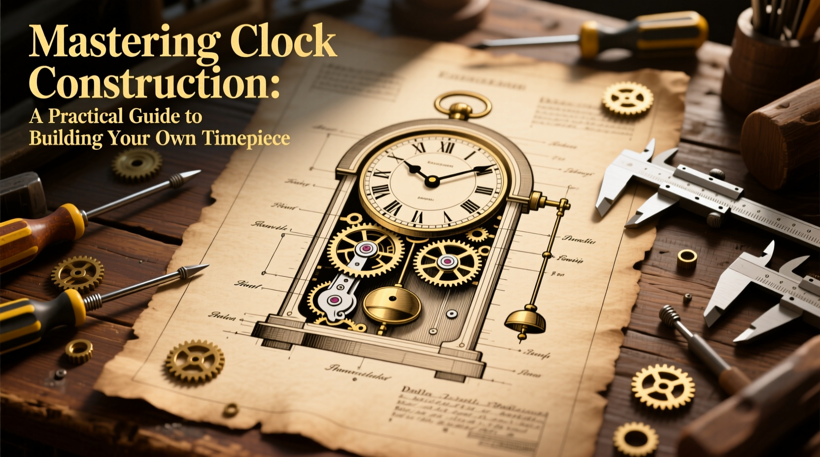 mastering clock construction a practical guide to building your own timepiece
