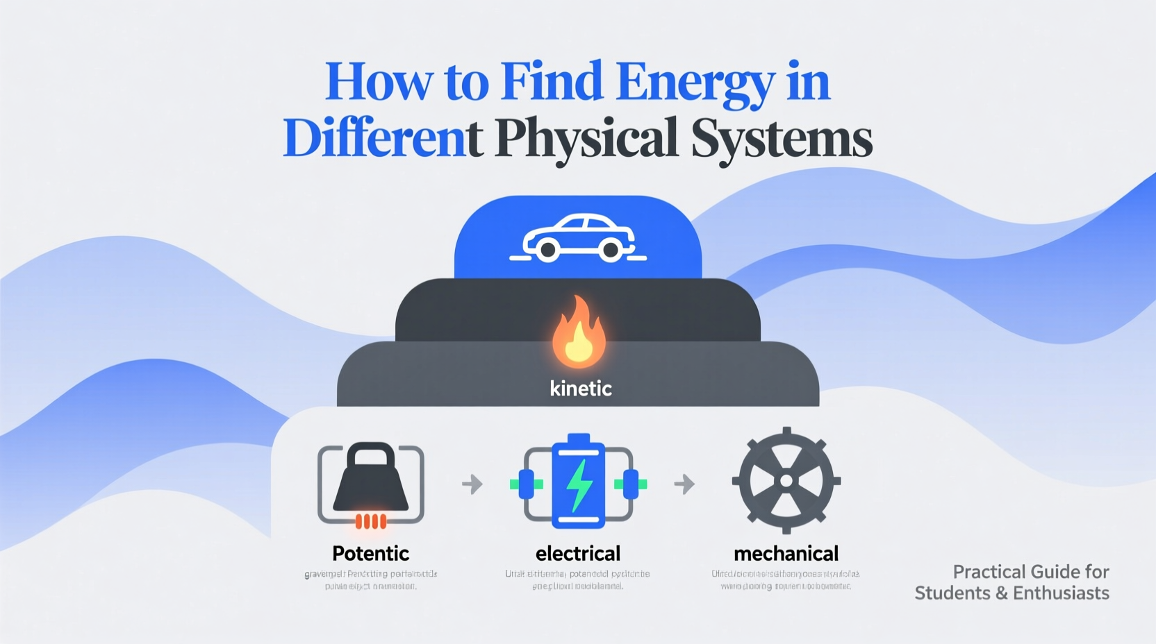 how to find energy in different physical systems a practical guide for students and enthusiasts
