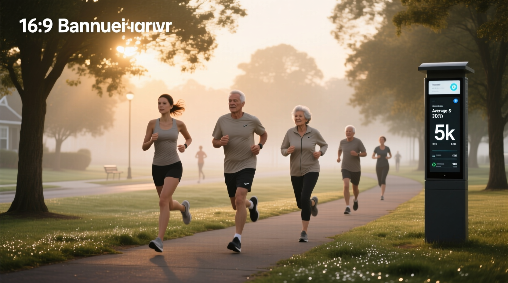 average 5k run time by age gender