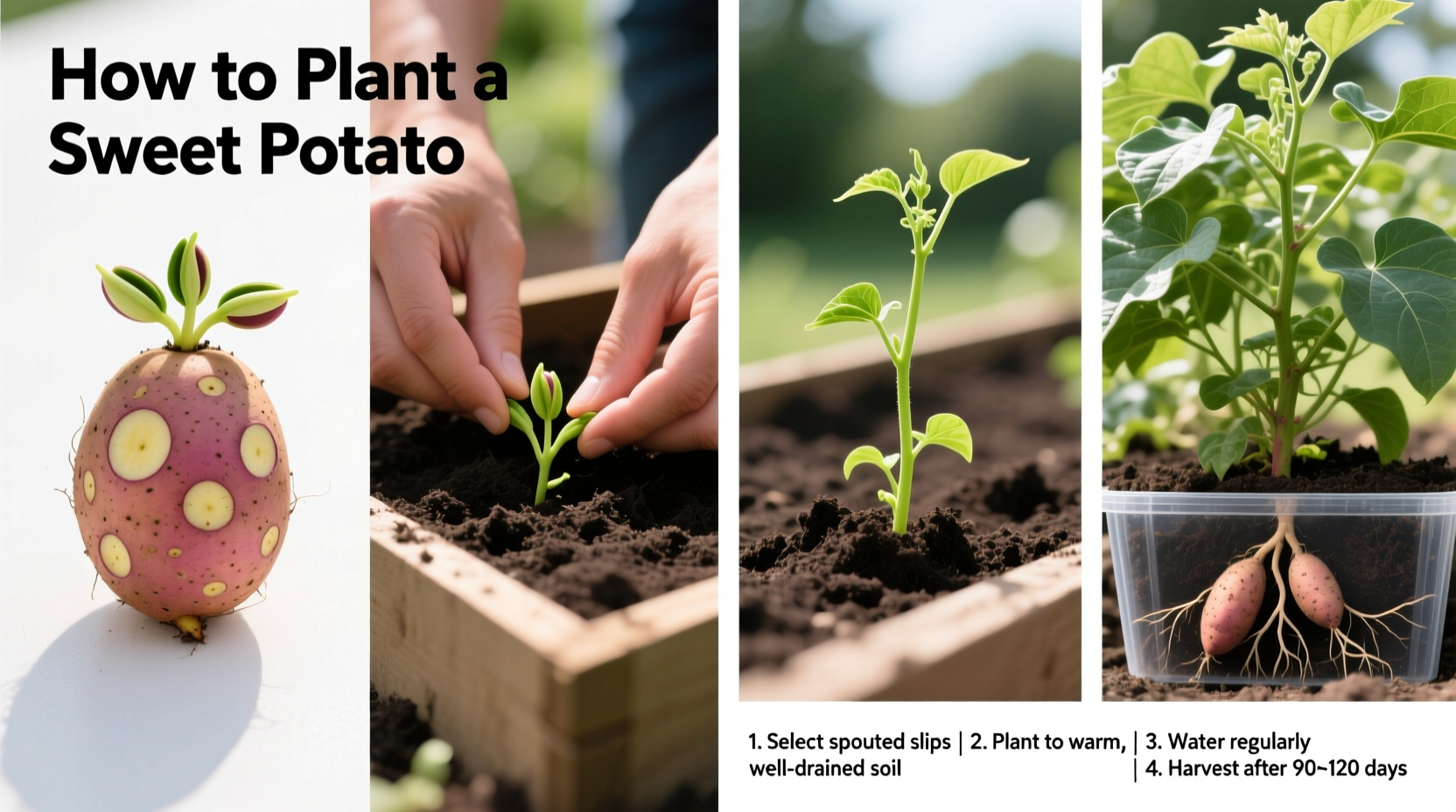 How to Plant Sweet Potatoes: Complete Step-by-Step Guide