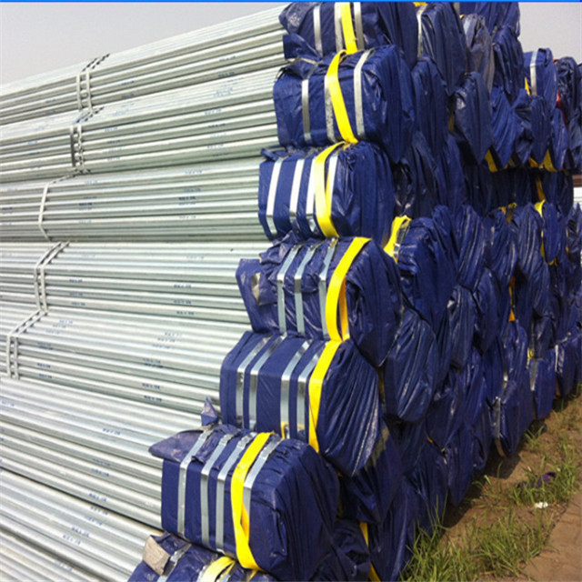 Construction Pipe Steel Pipe Corrugated Galvanized Round Steel Pipe