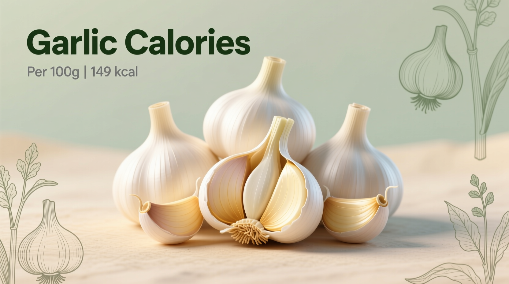 Garlic Calories: Exact Count Per Clove & Serving Sizes