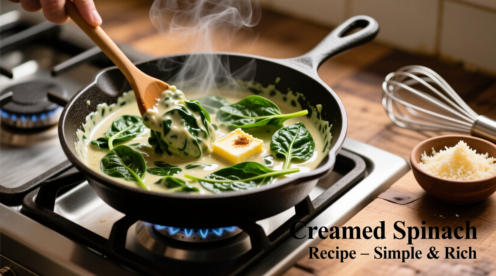 Perfect Creamed Spinach Recipe: Chef's Method in 25 Minutes