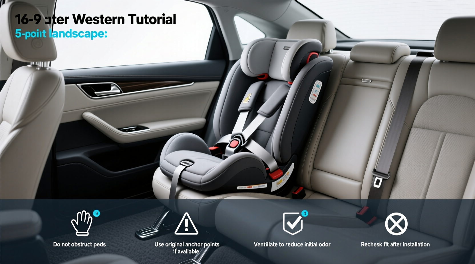 5 point harness car seat for adults