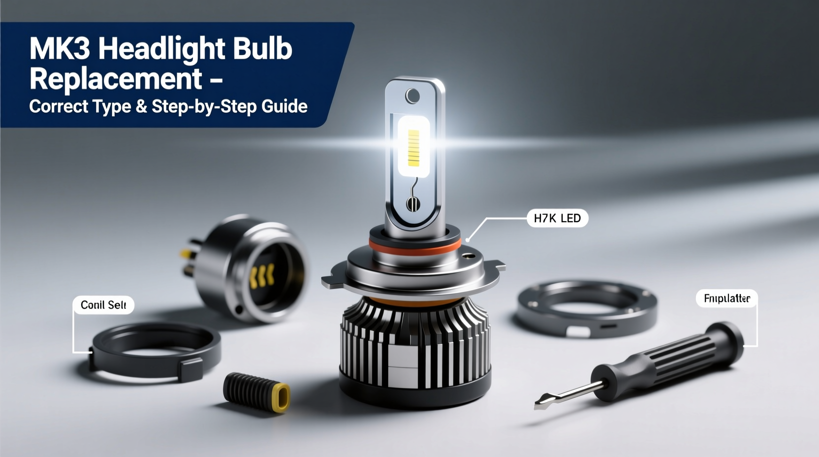 mk3 headlight bulb replacement