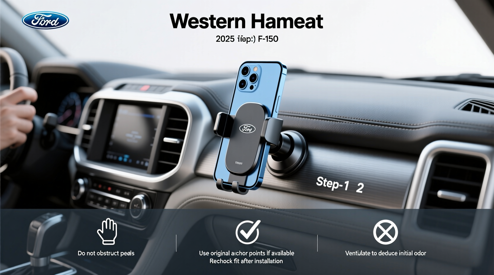 2025 Ford F150 Phone Mount Buying Guide: How to Choose