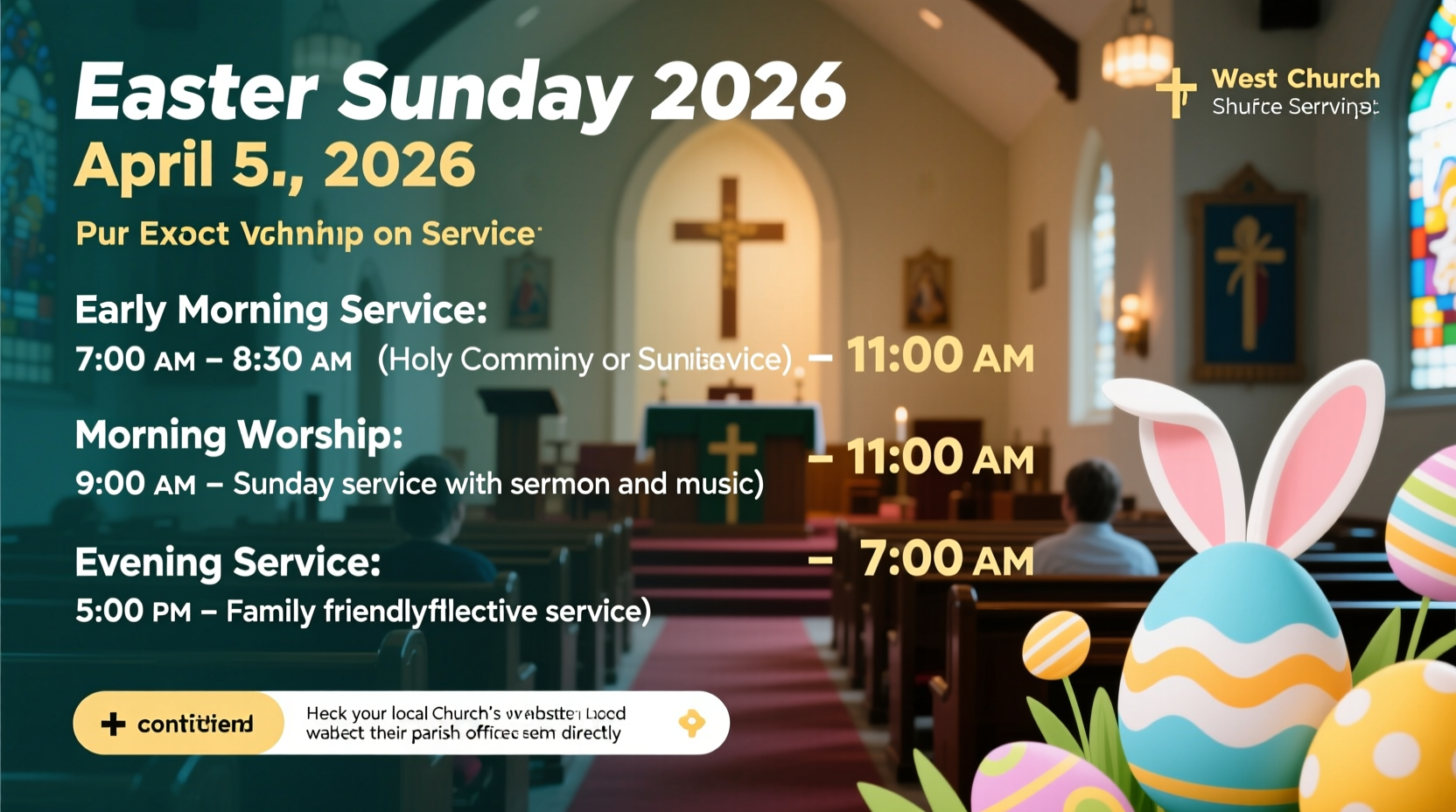 when is church on easter