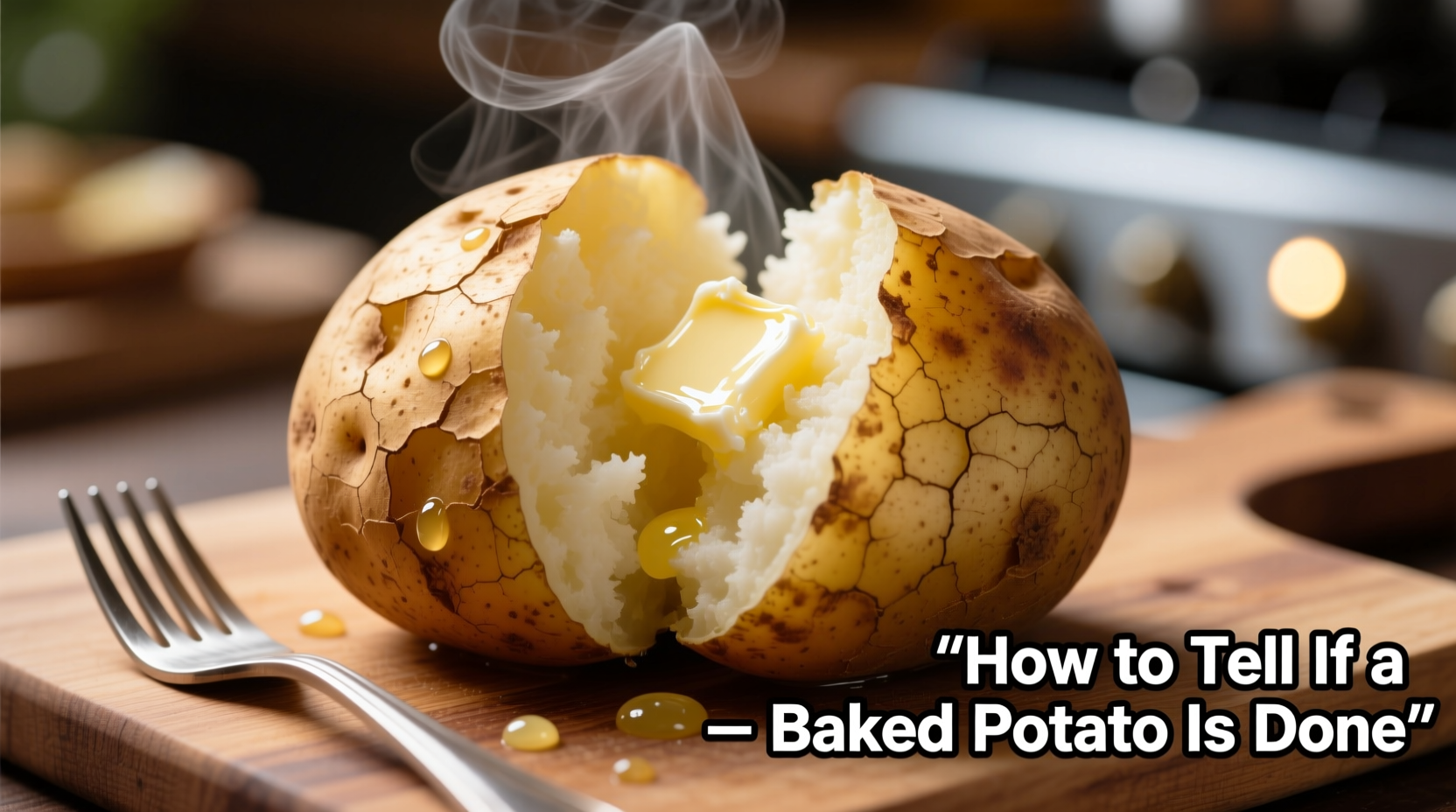 how to tell if a baked potato is done