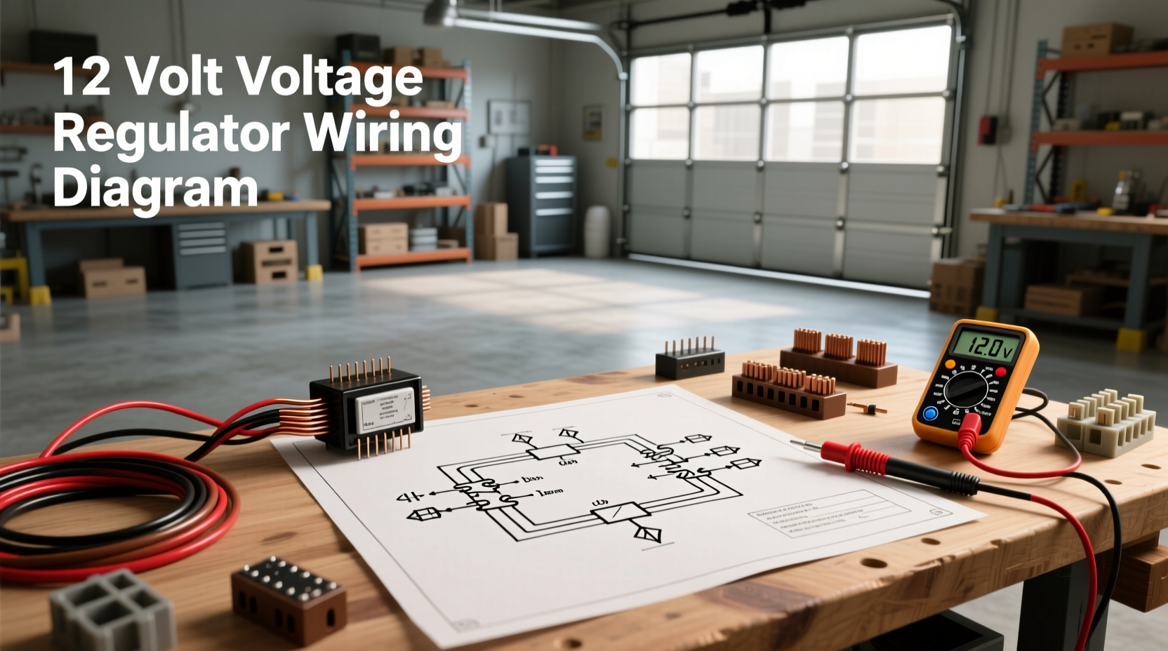 How to Wire a 12 Volt Voltage Regulator: Diagram & Steps