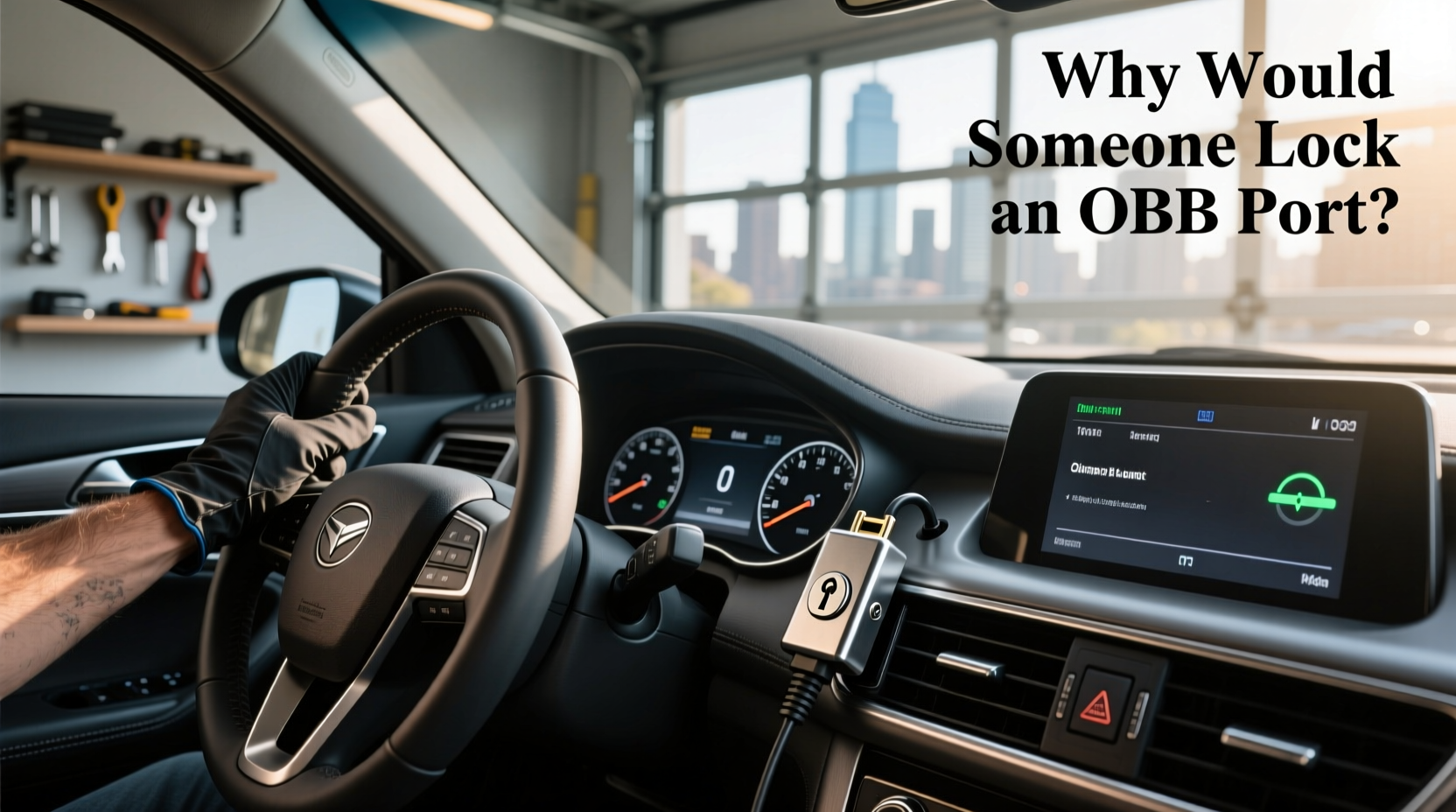 How to choose obd connector with lock,Why would someone lock an OBD port?