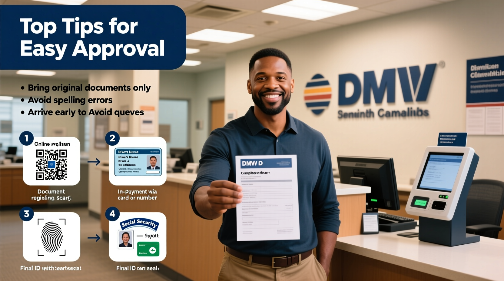 complete guide to getting a dmv id step by step process and tips for easy approval