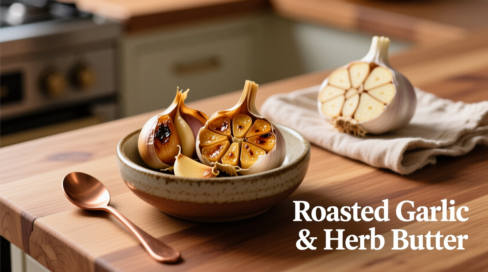 recipes with roasted garlic