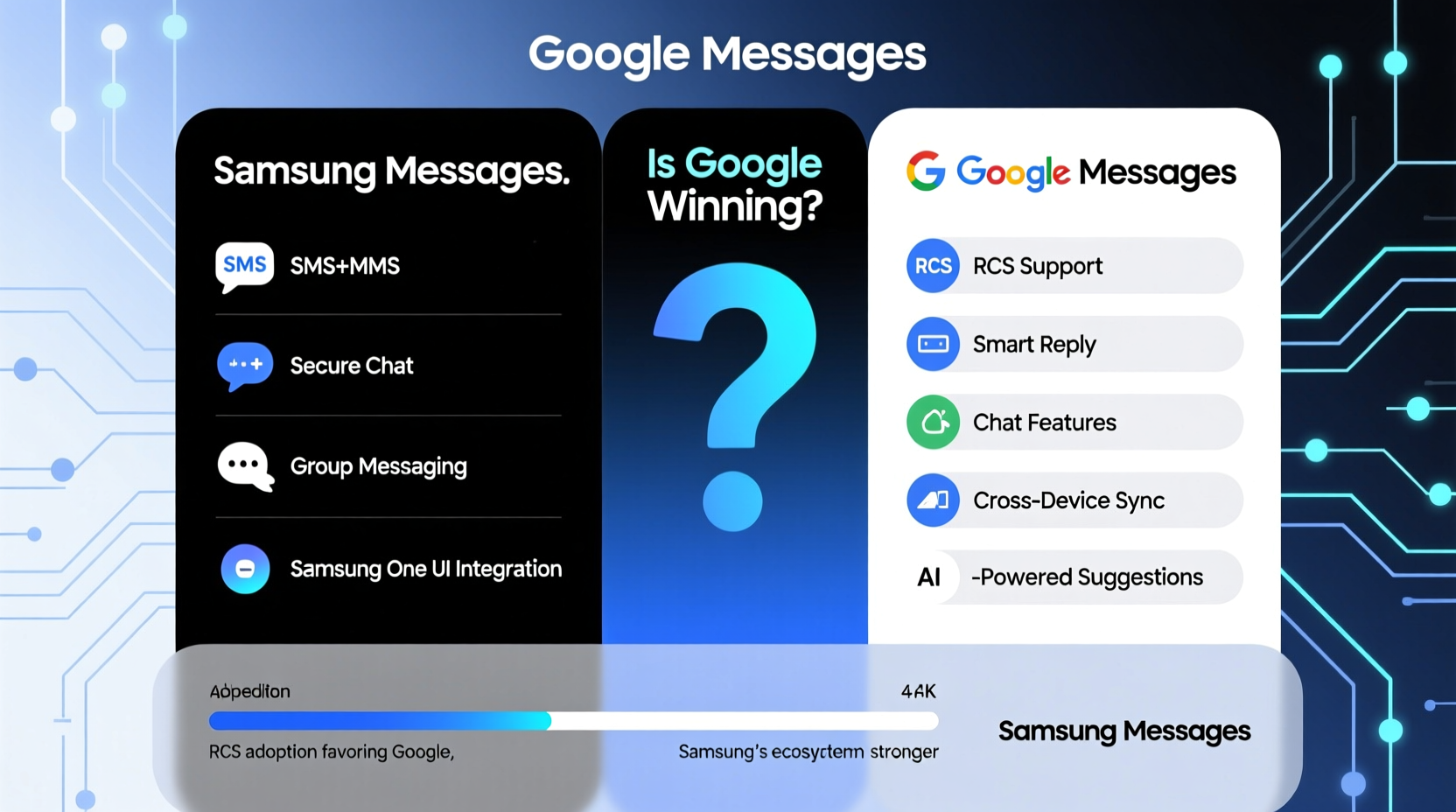 samsung messages vs google messages is google really winning or are we missing out