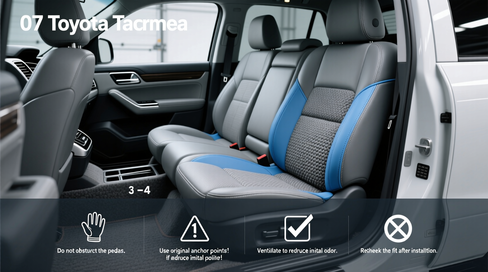 07 toyota tacoma seat covers