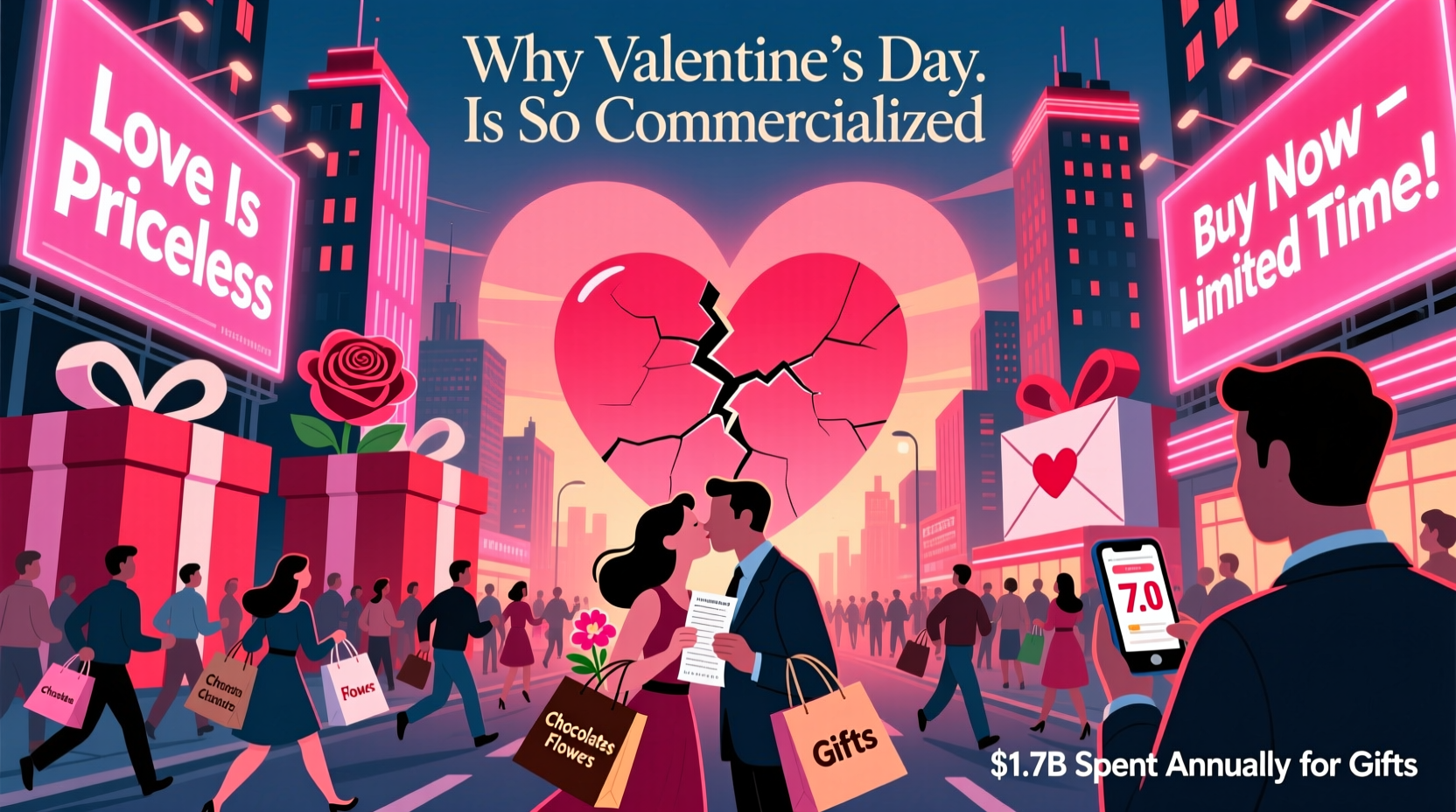 why is valentines day so commercialized