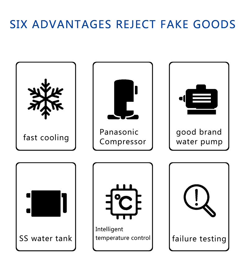 industrial air cooled chiller machine mini air chiller