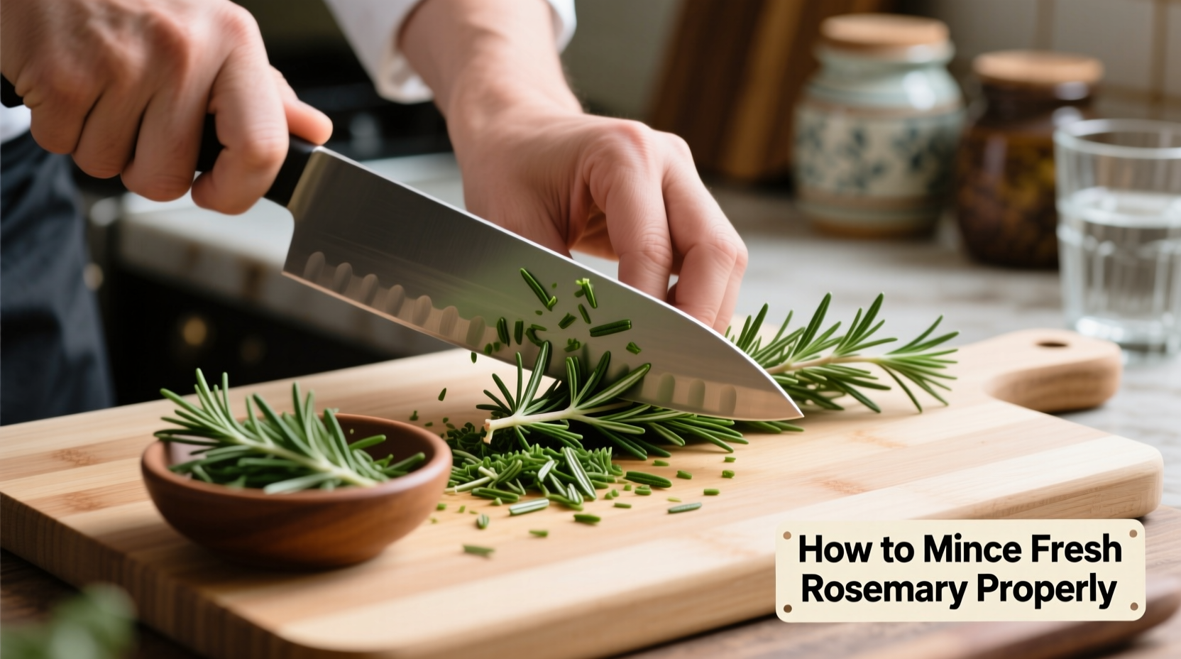How to Mince Fresh Rosemary Properly
