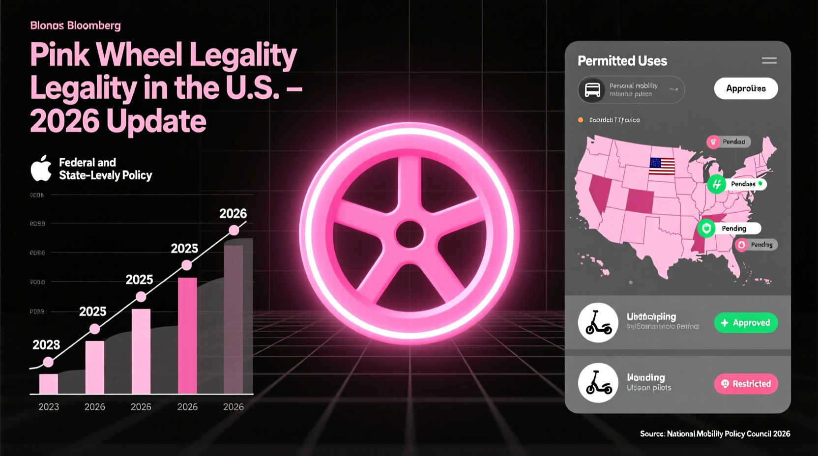 Pink Wheel Legality in the U.S. for 2026: What’s Allowed?