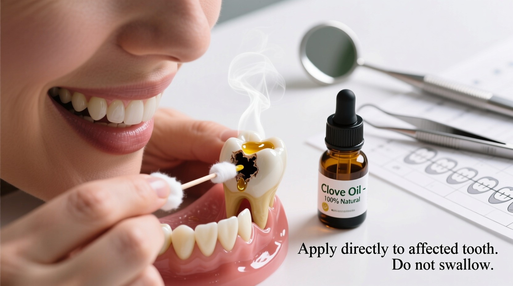 Safe Clove Oil Application For Tooth Pain Relief