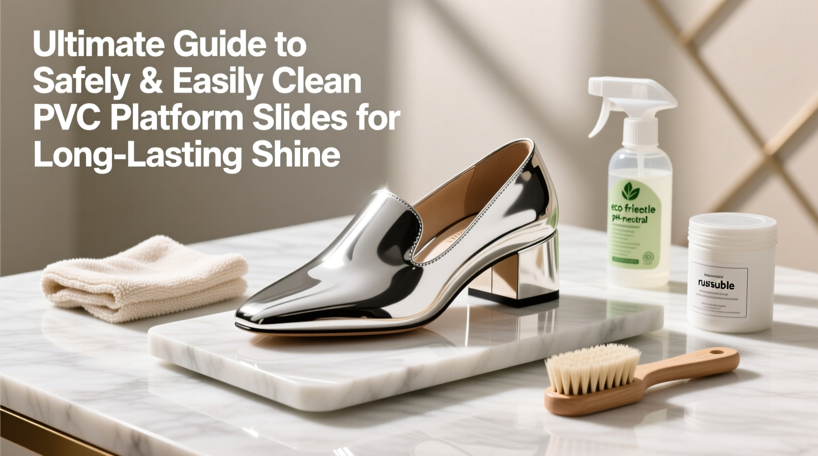 ultimate guide to safely and easily clean pvc platform slides for long lasting shine