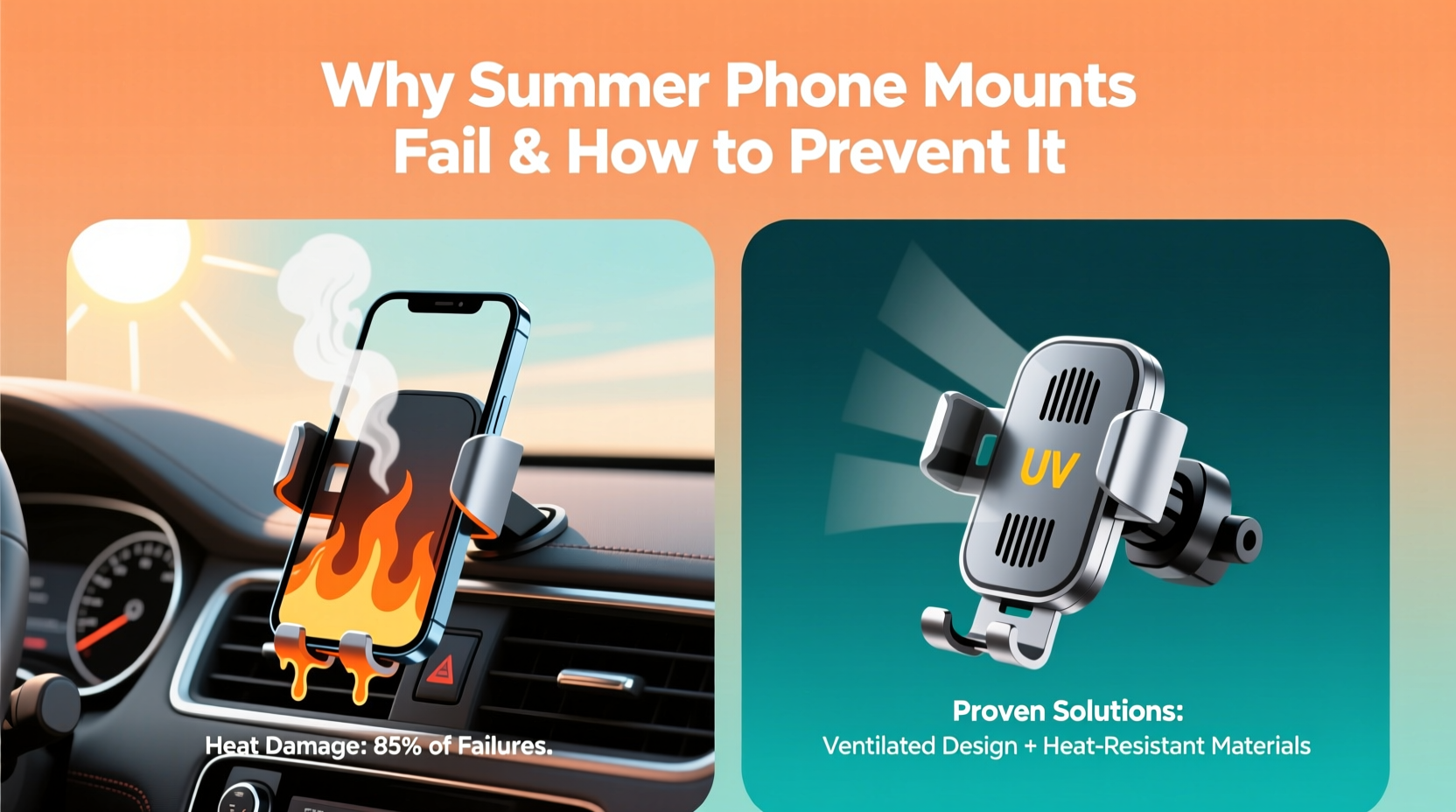 summer phone mount failure
