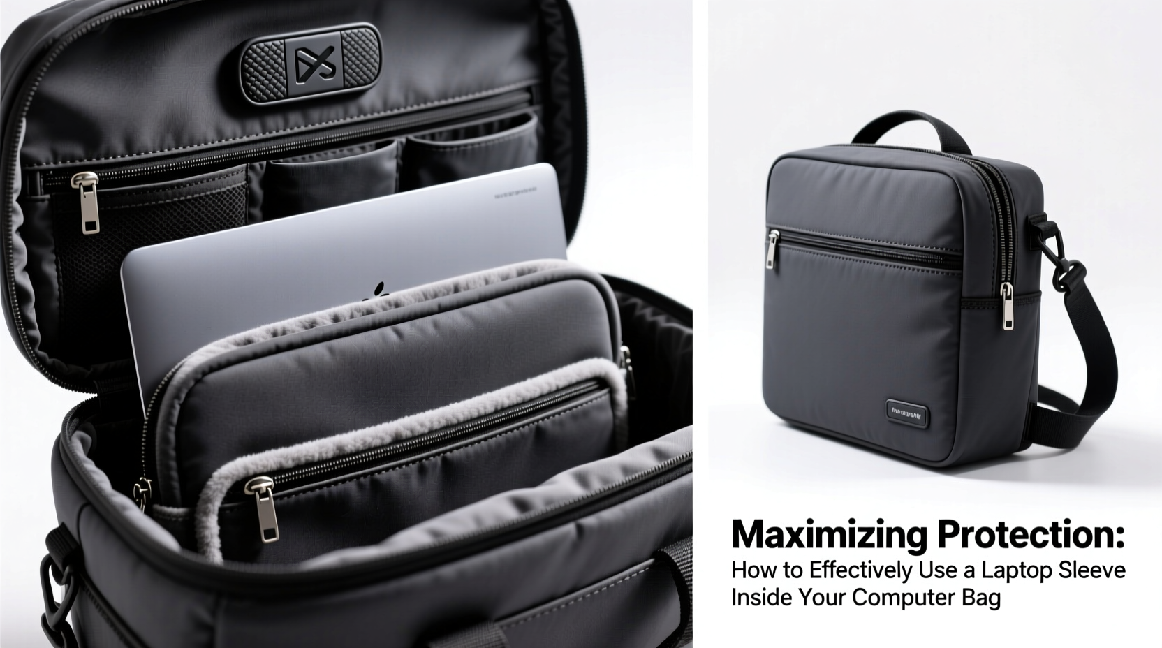 maximizing protection how to effectively use a laptop sleeve inside your computer bag