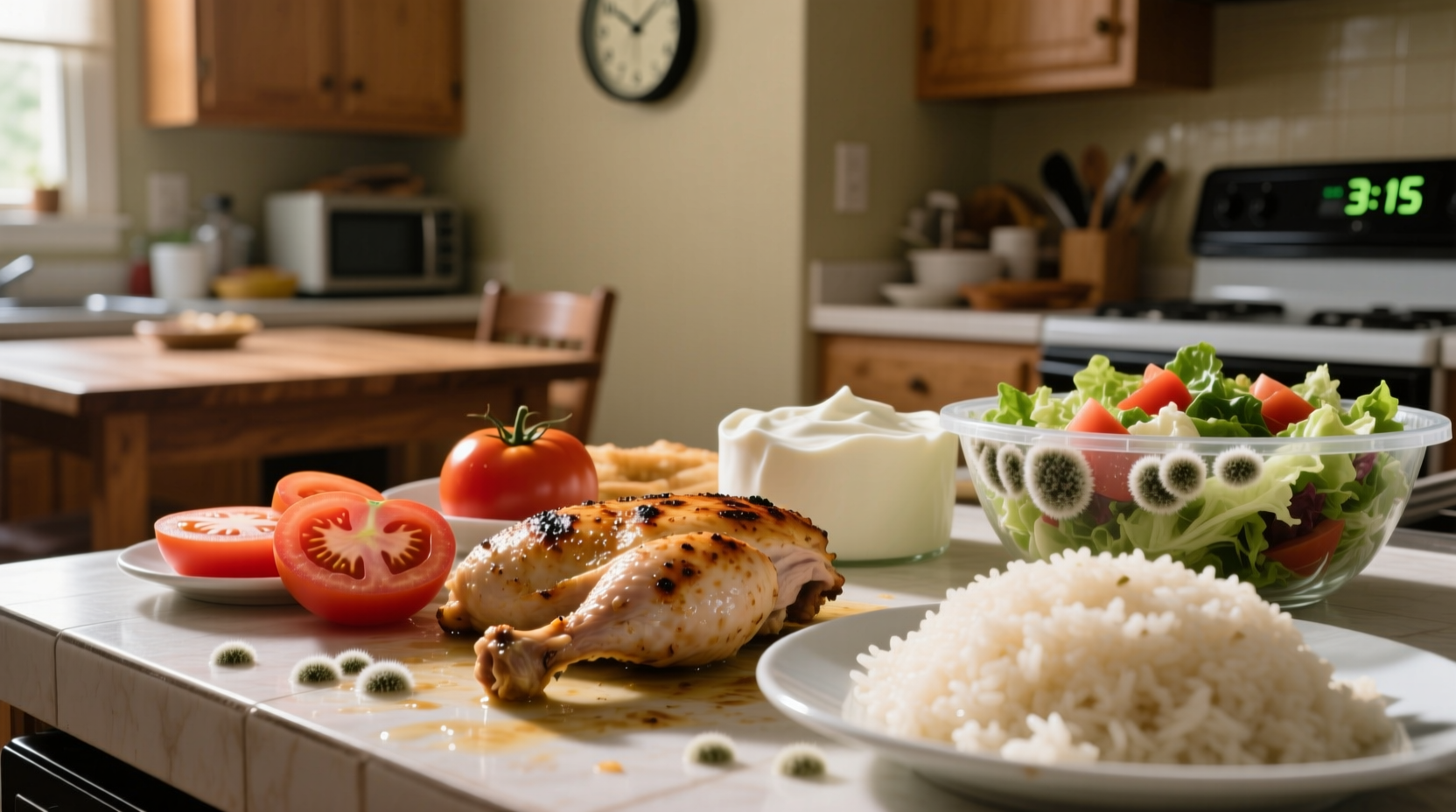 how can i tell if food left at room temperature is safe