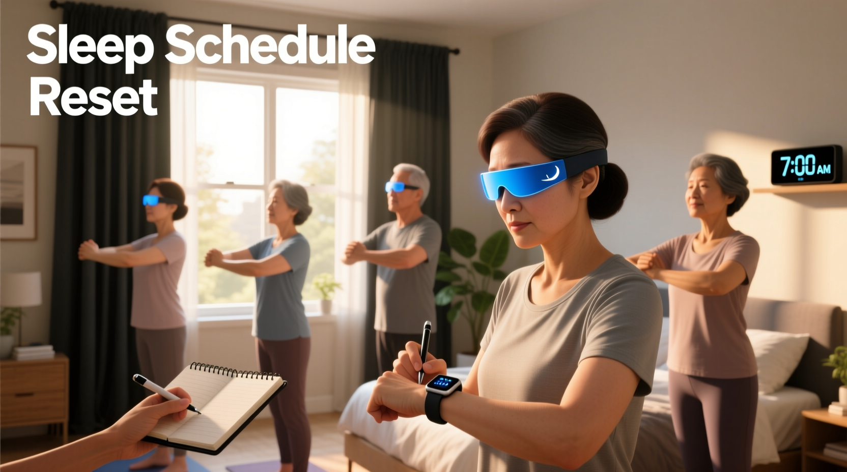 effective strategies to reset your sleep schedule and boost daily energy