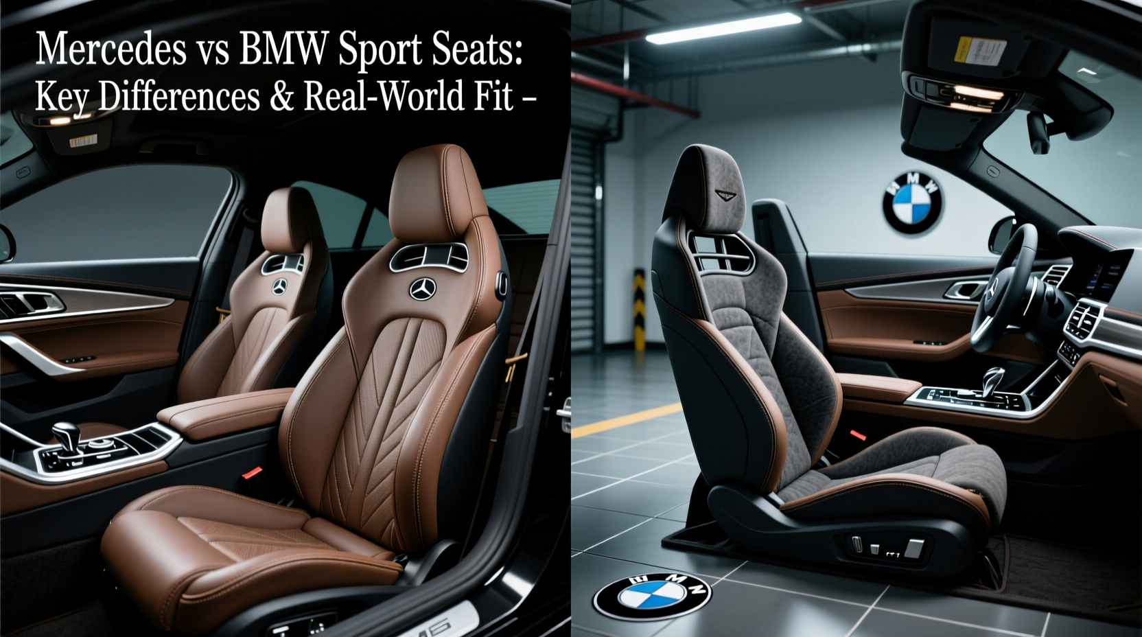 mercedes vs bmw sport seats