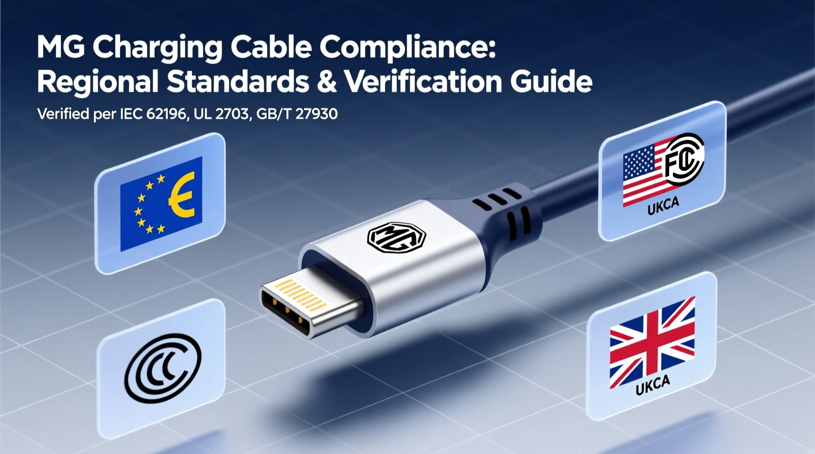mg charging cable compliance