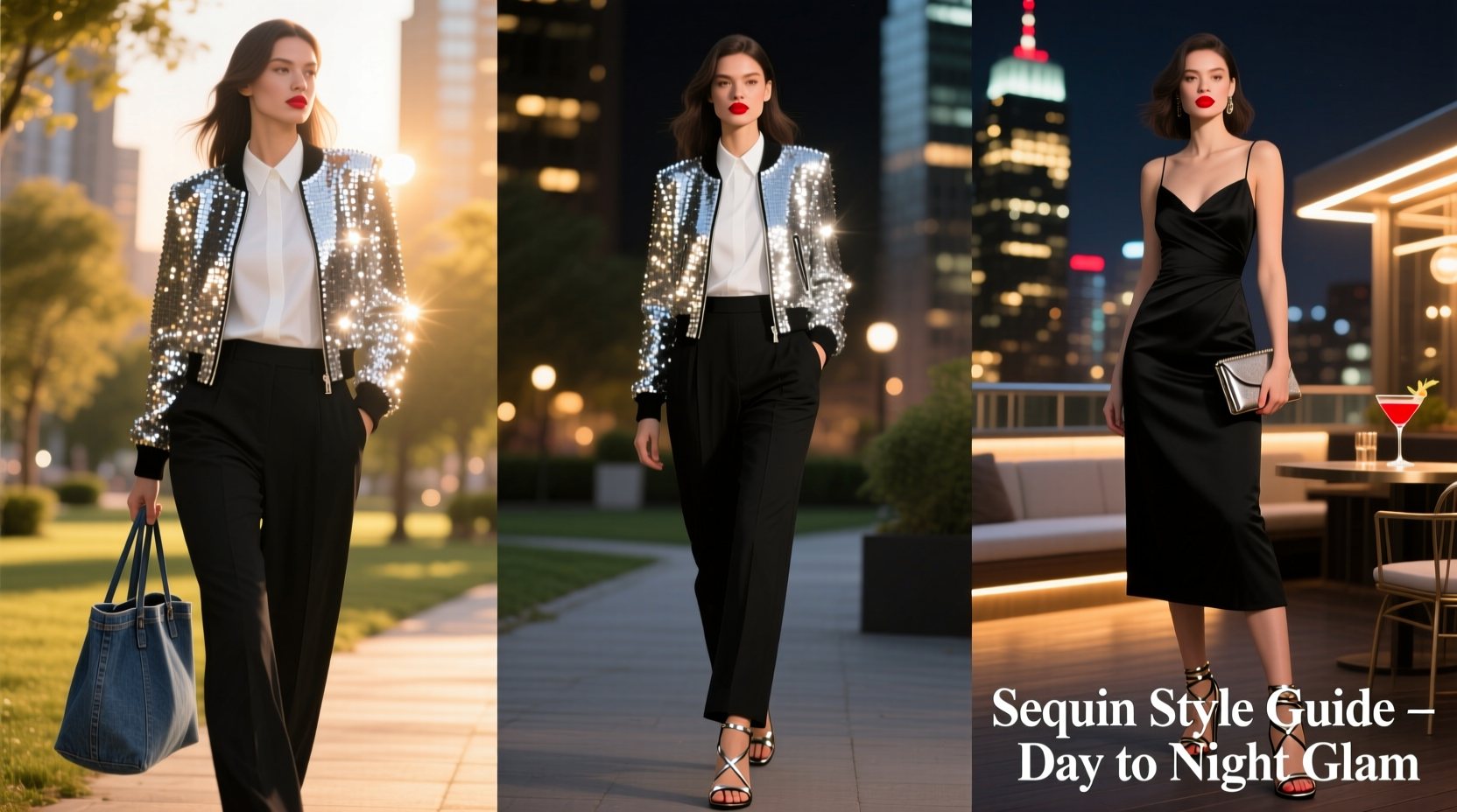 versatile sequin jacket styling tips for every occasion from day to night glam