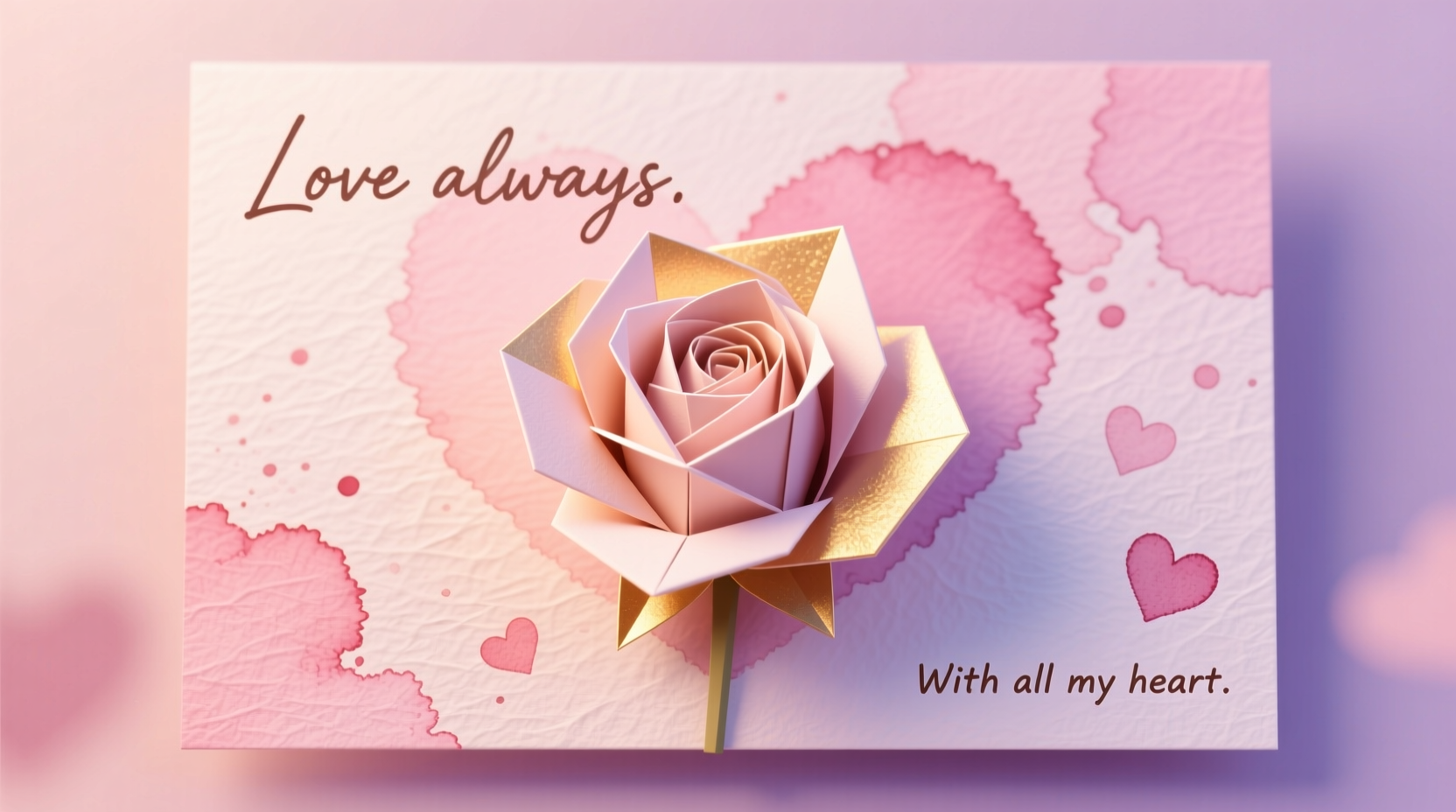 how to end a valentines day card