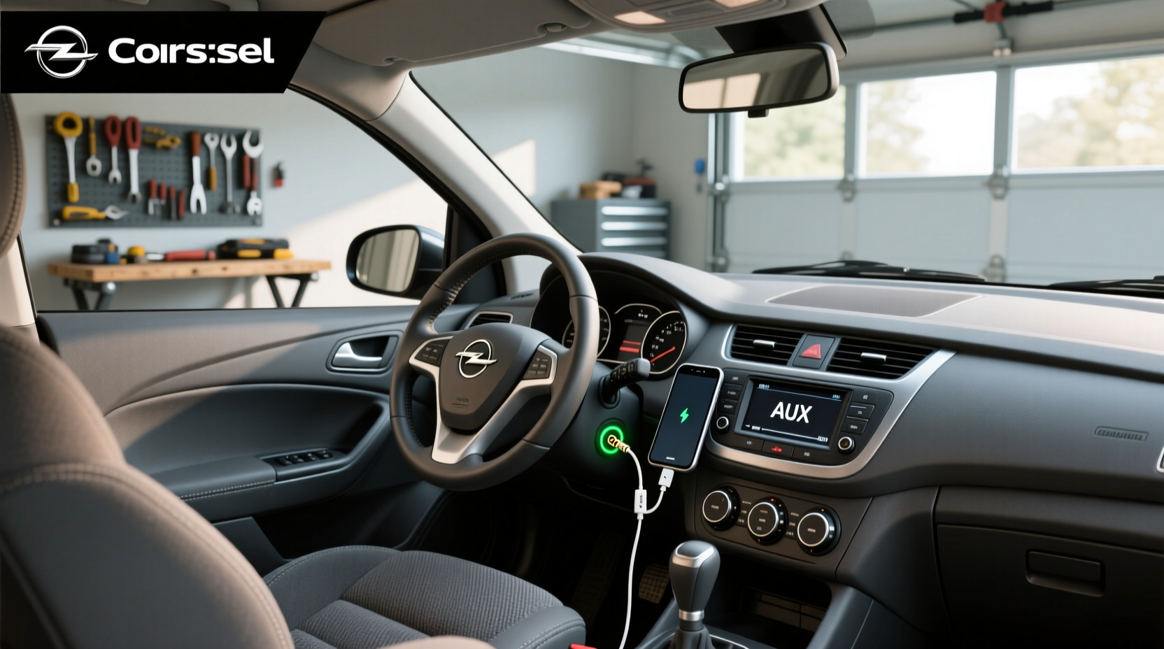 2012 opel corsa aux usb guide