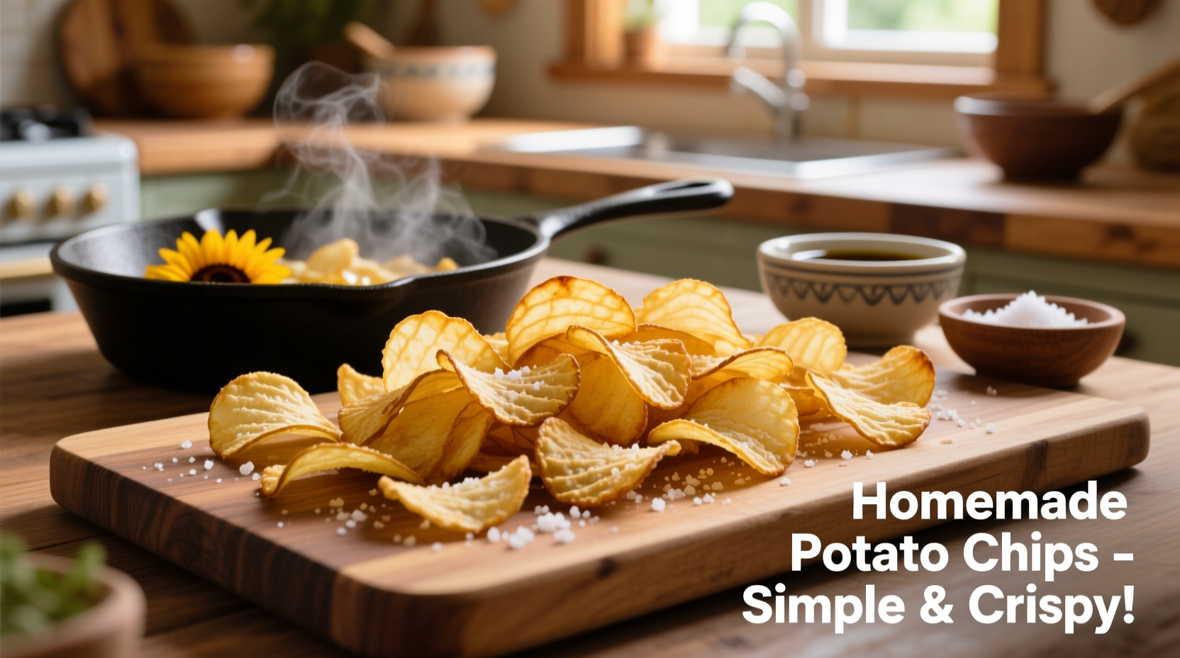 how to make potato chips homemade