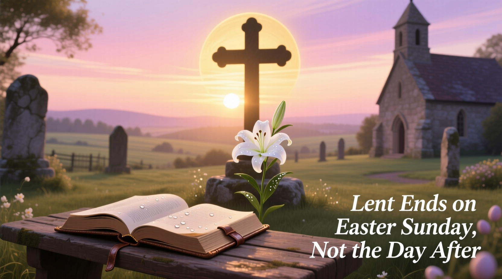does lent end on easter or the day after easter
